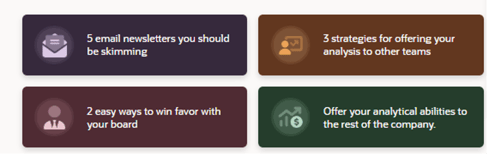 CFO Cklst -what you learn