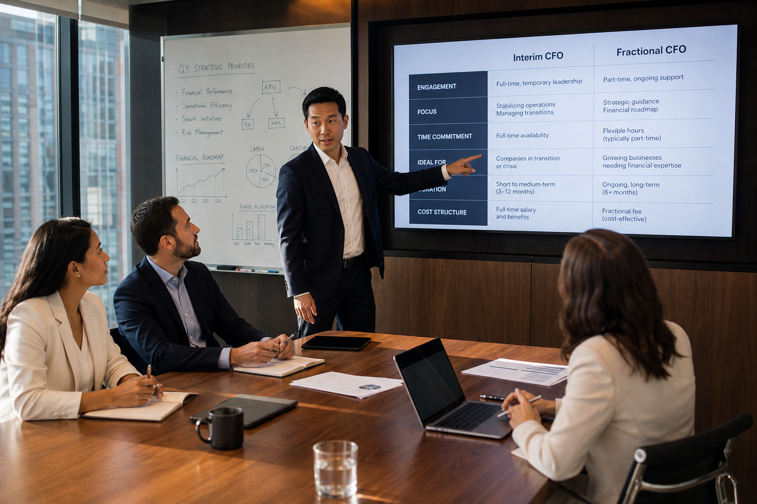 Interim CFO vs. Fractional CFO: What’s the Difference?