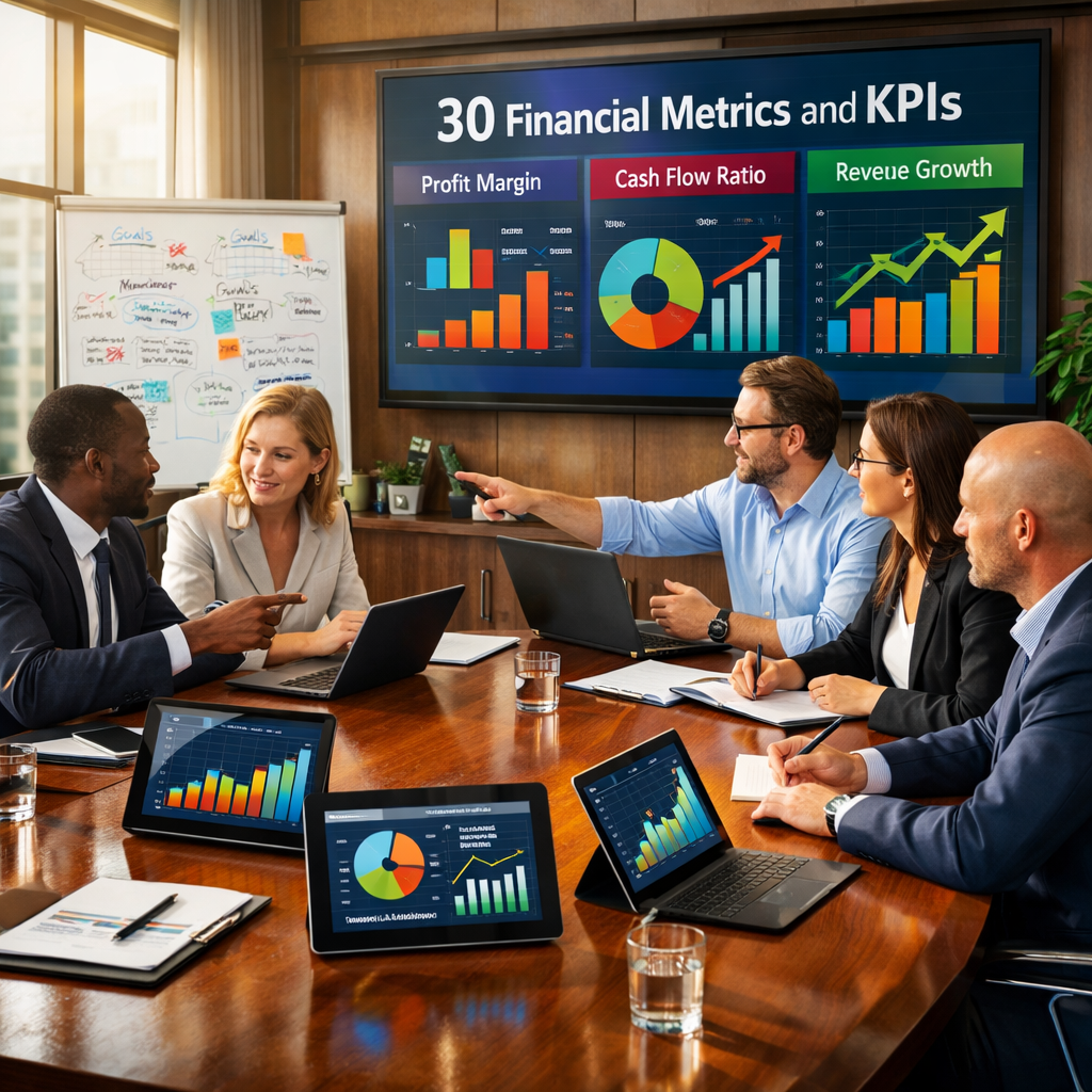 30 Financial Metrics and KPIs to Measure Success in 2026