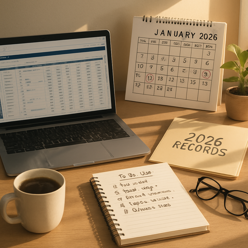 January Accounting Checklist for Business Owners